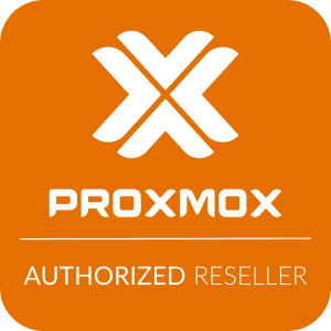 proxmox authorized reseller logo color Unsere Partner